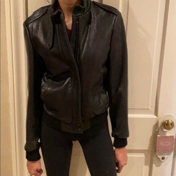 North Beach Leather Jackets & Blazers - 🔴 LEATHER (FIRM) NORTHBEACH  BOMBER JACKET
